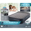 Intex Надувне ліжко Queen Deluxe з підголівником DURA-BEAM PLUS SERIES