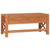 vidaXL Тумба під телевізор 100x40x45 см Відновлена тикова деревина