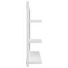 805012 vidaXL Bathroom Mirror High Gloss White 60x10,5x45 cm Chipboard