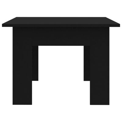 vidaXL Журнальний столик Чорний 100x60x42 см ДСП