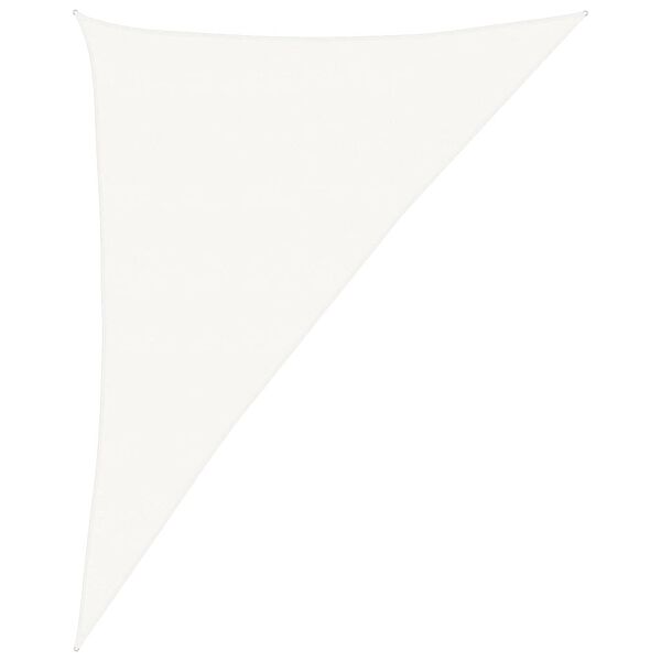 vidaXL Сонцезахисний Навіс Білий 4x5x6,8 м ПВЩ 160 г/м&sup2;