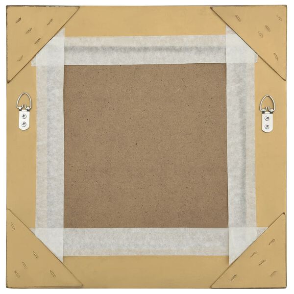 vidaXL Настінне Дзеркало в Cтилі Бароко Золотистий 40x40 см