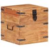 vidaXL Скриня 40x40x40 см Масив Акації