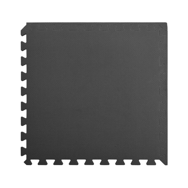 vidaXL Килимки для Підлоги 12 шт Чорний 4,32 м² Спінений ЕВА