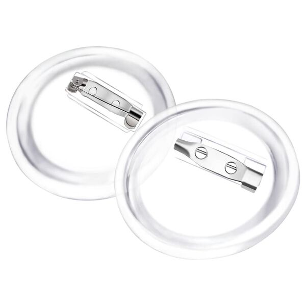 vidaXL Значки з Булавками в Наборі 100 шт 37 мм Акрил