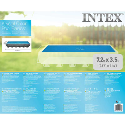 Intex Сонячне накриття для басейну Прямокутне 732x366 см