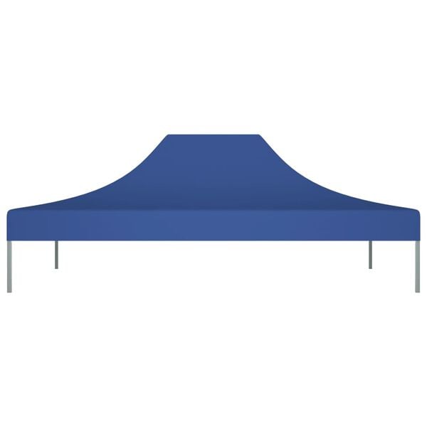 vidaXL Дах святкового шатра Синій 4,5x3 м 270 г/м²