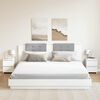 800514 vidaXL Bedside Cabinets 2 pcs White 30x30x40 cm Chipboard