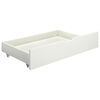 321986 vidaXL Bed Drawers 2 pcs White Solid Pine Wood