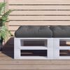 vidaXL Подушка для Піддонів Сірий 58x58x10 см Поліестер