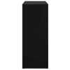 800712 vidaXL Sideboard Black 60x30x75 cm Chipboard