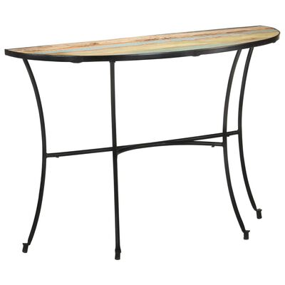 vidaXL Приставний столик 110x40x77 см Масив відновленої деревини