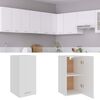 801244 vidaXL Hanging Cabinet White 29,5x31x60 cm Chipboard