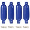 vidaXL Кранець 4 шт Синій 41x11,5 см ПВХ