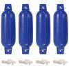 vidaXL Кранець 4 шт Синій 41x11,5 см ПВХ
