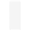 800711 vidaXL Sideboard White 60x30x75 cm Chipboard