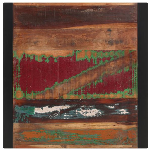 vidaXL Обідній стіл 70x70x75 см Масив відновленої деревини