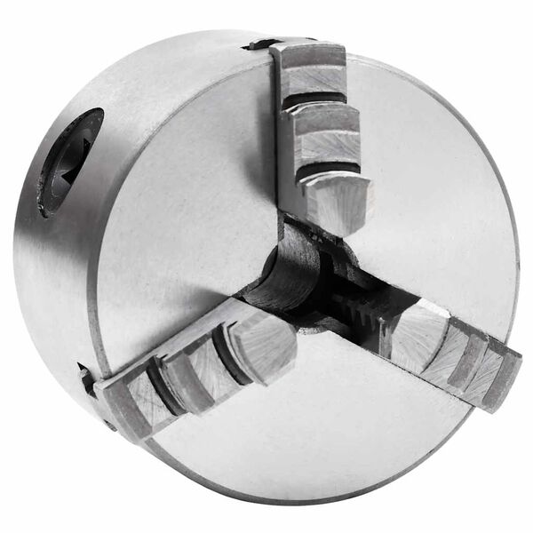 vidaXL Токарний Самоцентрувальний Трикулачковий Патрон 80 мм Сталь