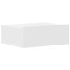 800306 vidaXL Floating Nightstand White 40x30x15 cm Chipboard