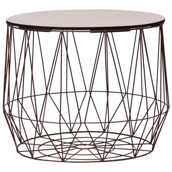 vidaXL Журнальні столики 2 шт Мідний