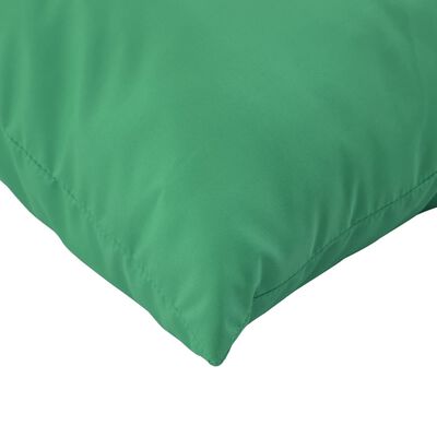 vidaXL Подушки для дивана з піддонів 3 шт Зелений Тканина