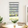 vidaXL Смугаста Рулонна Штора Сірий 60х120 см
