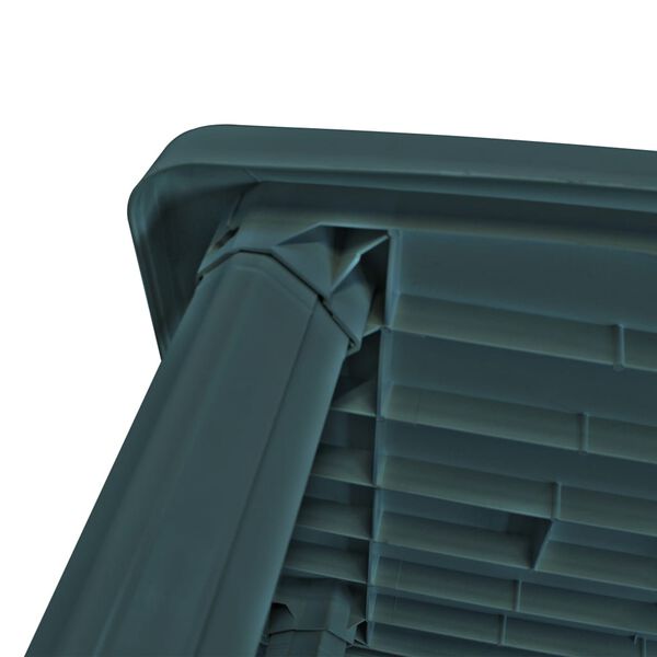 vidaXL Садовий стіл Зелений 101x68x72 см Пластик