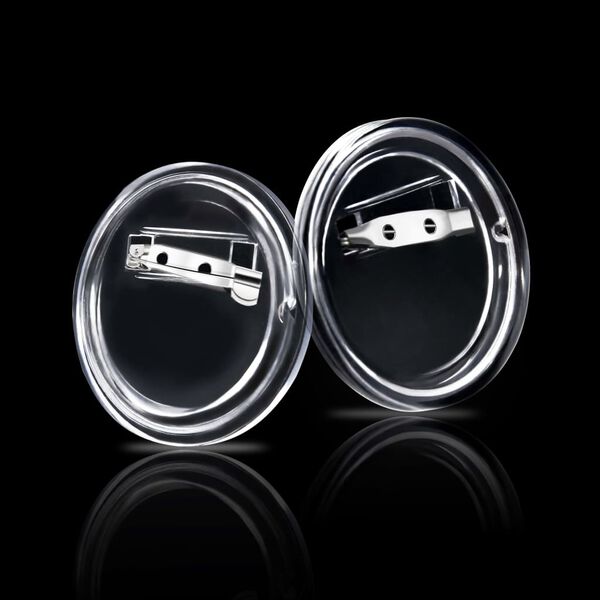 vidaXL Значки з Булавками в Наборі 100 шт 58 мм Акрил