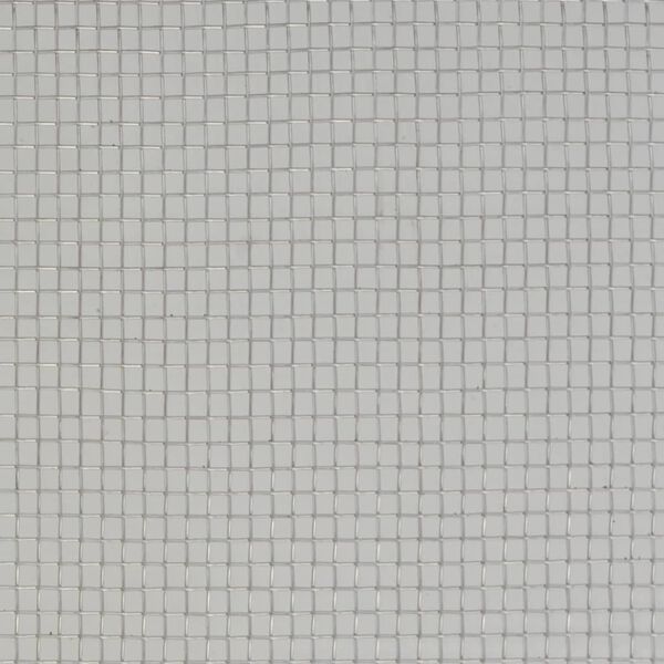 vidaXL Сітка Сріблястий 100х1000 см Нержавіюча Сталь