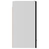 801253 vidaXL Hanging Cabinet Black 39,5x31x60 cm Chipboard