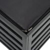 vidaXL Садовий Ящик для Зберігання Антрацит 150x100x100 см Алюміній