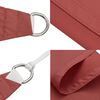 43023 vidaXL Sunshade Sail Oxford Fabric Square 2x2 m Terracotta