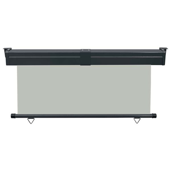 vidaXL Бічний балконний тент Сірий 170x250 см