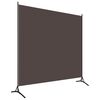 vidaXL 1-Панельна Кімнатна Перегородка Коричневий 175x180 см