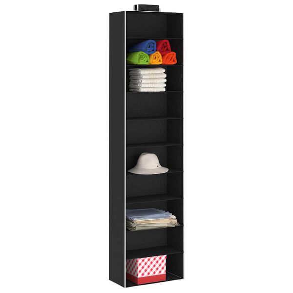 vidaXL Підвісні органайзери для шафи з 10 поличками 2 шт Тканина