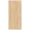 800633 vidaXL Wardrobe Sonoma Oak 90x52x200 cm Chipboard