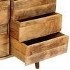 vidaXL Сервант 90х30х69 см Масив Дерева Манго