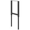 vidaXL Регульовані каркаси верстака 2 шт Чорний 55x(69-95,5) см Метал