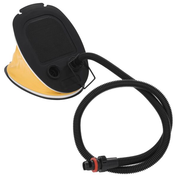 vidaXL Ножний Насос Сірий і Жовтий 21x29,5 см ПП і ПЕ