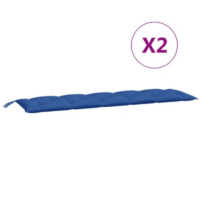vidaXL Подушка для Гойдалки Синій 180 см Тканина