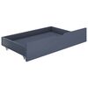 321989 vidaXL Bed Drawers 2 pcs Light Grey Solid Pine Wood