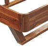 vidaXL Каркас ліжка 120x200 см Масив акації