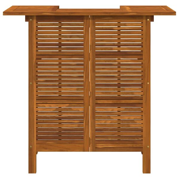 vidaXL Барний стіл 110x50x105 см Масив акації