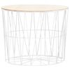 vidaXL Журнальні столики 4 шт Білий