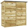 vidaXL Сарай для Садового Інструменту 182x76x175 см Просочена Сосна