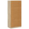 800633 vidaXL Wardrobe Sonoma Oak 90x52x200 cm Chipboard