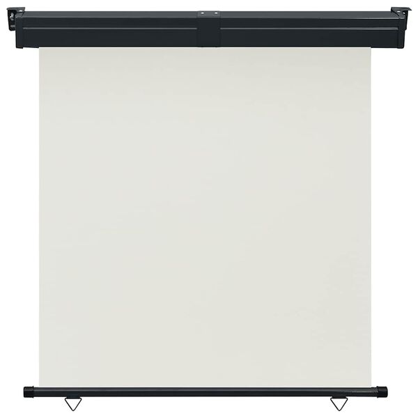 vidaXL Бічний балконний тент Кремовий 170x250 см