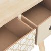 vidaXL Консольний Стіл з 3 Шухлядами 100x30x73 см Масив Сосни