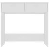 vidaXL Письмовий стіл Білий 80x40x75 см ДСП