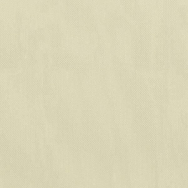 vidaXL Балконна Ширма Кремовий 75x500 см Тканина Оксфорд